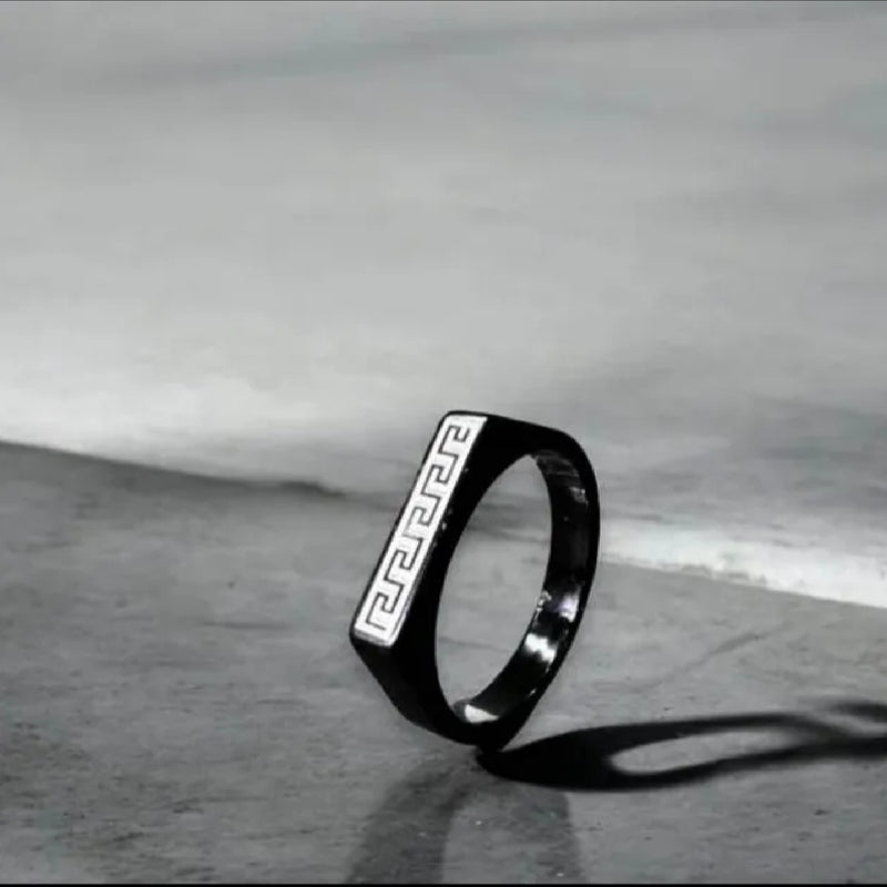 Signet Stainless steel Ring