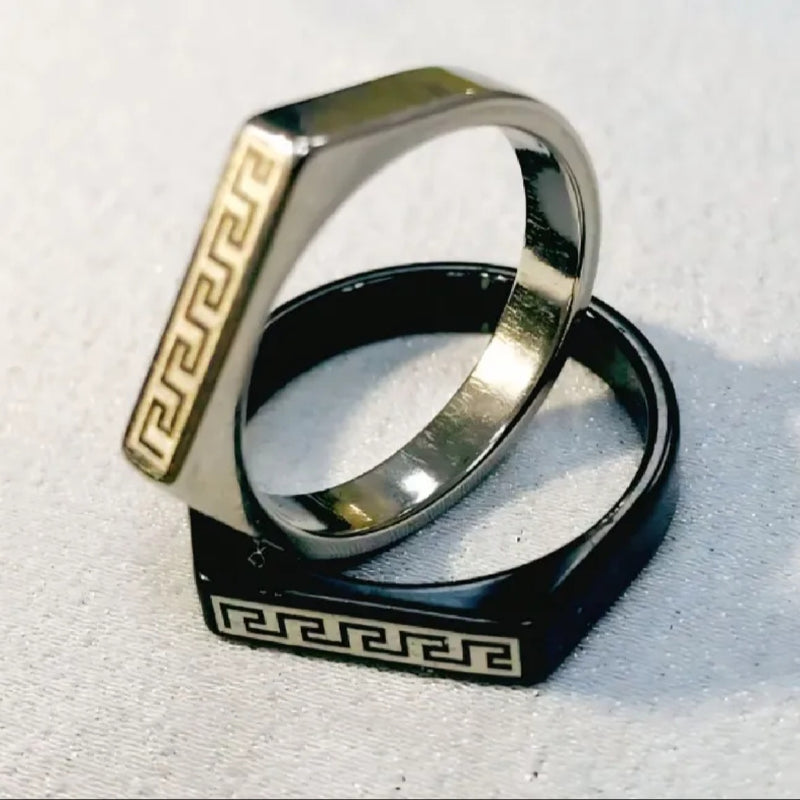 Signet Stainless steel Ring
